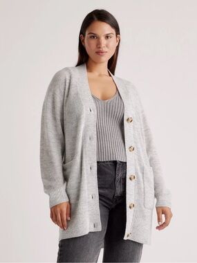 Quince | Baby Alpaca-Wool Oversized Cardigan